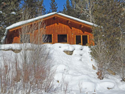 Cabin 2 in winter